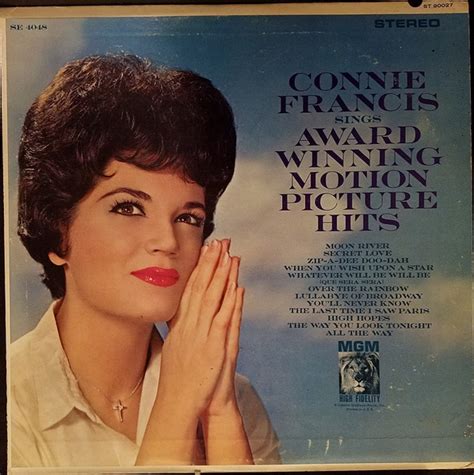 Connie Francis's awards and recognition