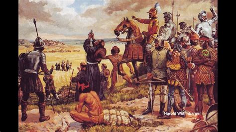 Spanish Conquistadors Arrive in Mexico