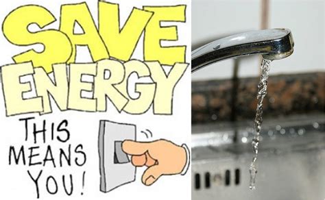 Conserving energy and water can significantly reduce your environmental impact