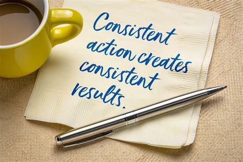 Taking Consistent Action