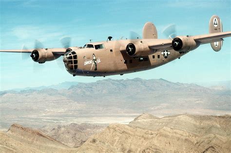 Consolidated B-24 Liberator Landing