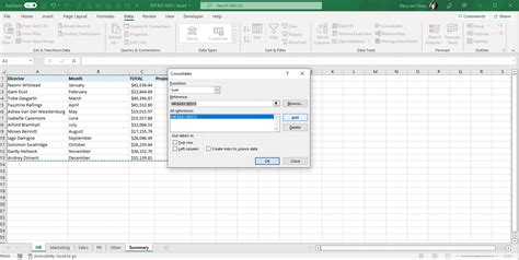 Step-by-Step Guide to Consolidating Data from Multiple Sheets