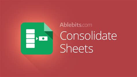 Consolidating Multiple Sheets using Add-ins