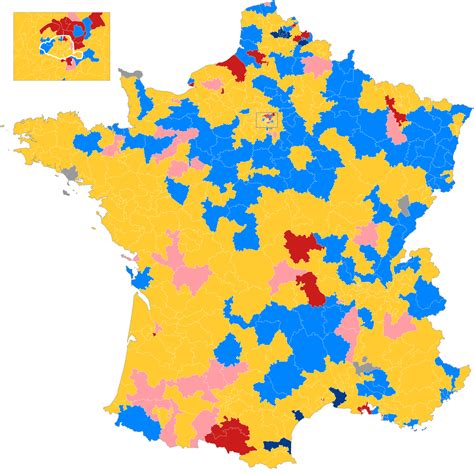 Constituencies in France