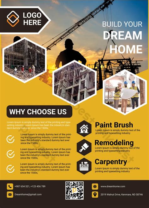 Construction Flyer Design