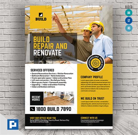 Construction Flyer Template 2