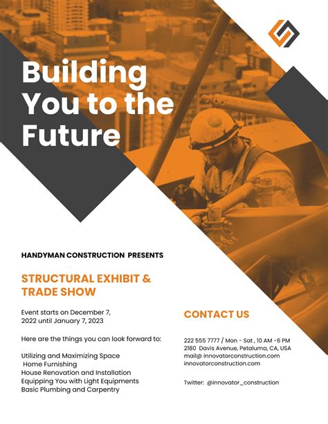 Construction marketing template