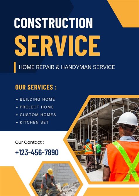 Construction Services Flyer