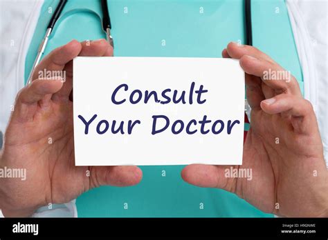 Consult with Your Doctor