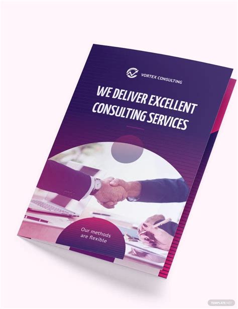 Consulting Services Brochure Template