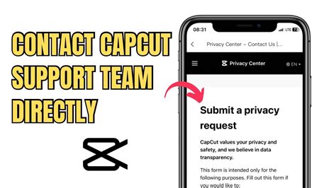 Contact Capcut Support