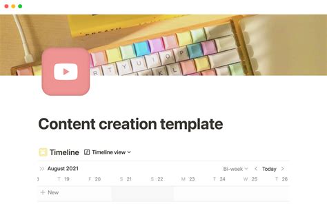 Notion Templates for Content Creation