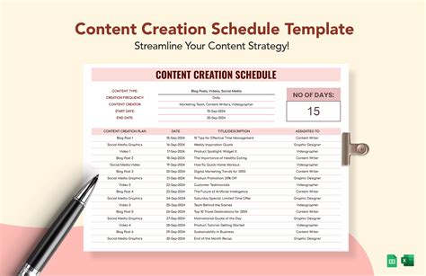 Content Creation Template