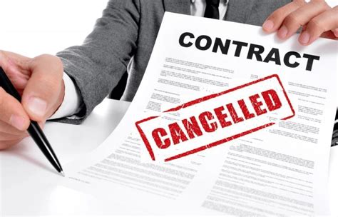 Contract and cancellation policies comparison