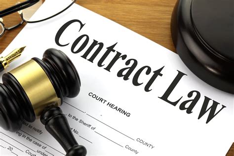 Contract law and regulations