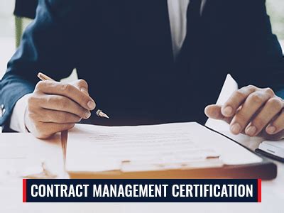 Contract Management Certifications