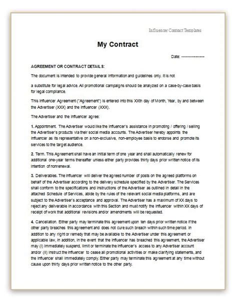 Contract Template