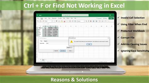 Control Not Working Issues Excel Fix