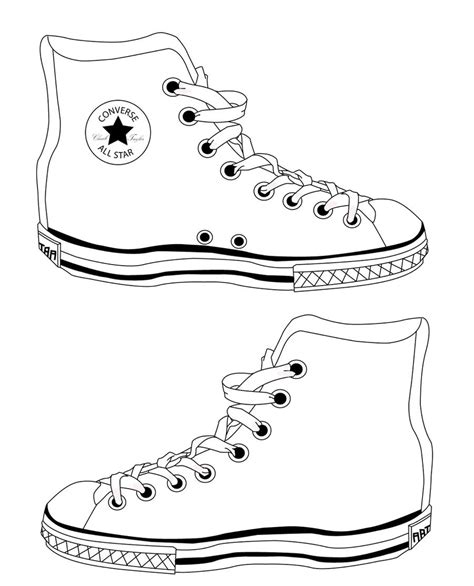 Converse Shoes Templates 2