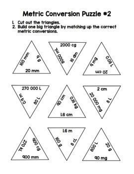 Conversion Puzzles