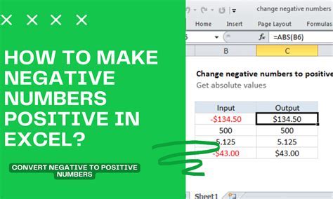 Convert Positive to Negative Multiply Example