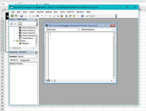 Convert Positive to Negative VBA Macro Example