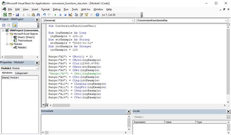 CLng Function in VBA