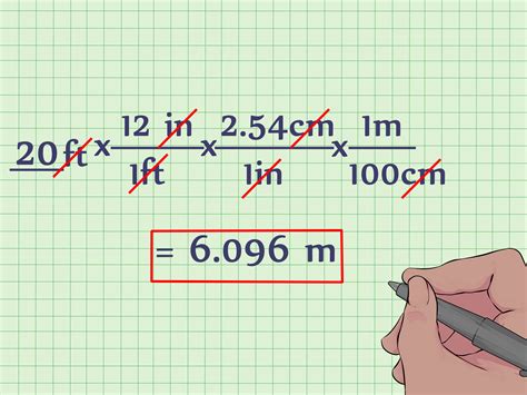 Converting 104 Feet to Meters