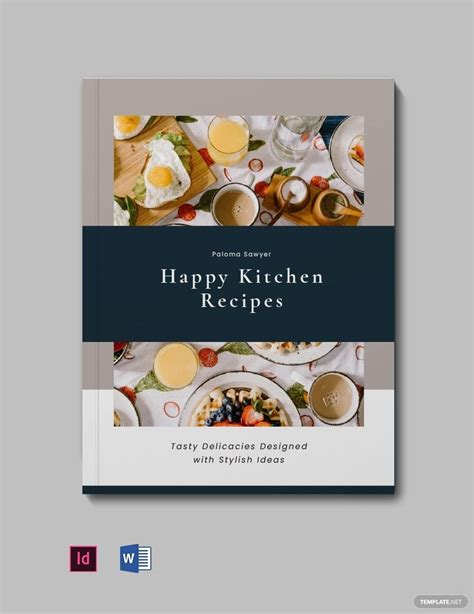 Cookbook Template Design