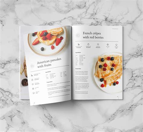 Cookbook Template Design 2