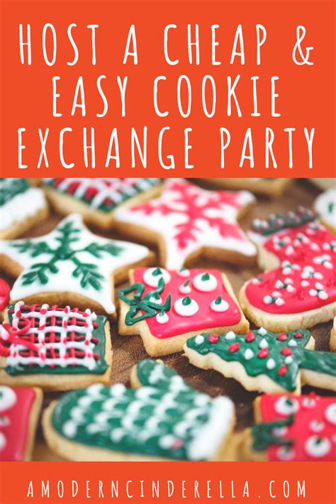 Cookie exchange party invitation template