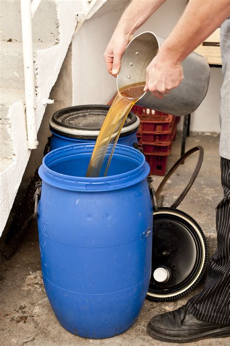 Cooking Oil Disposal