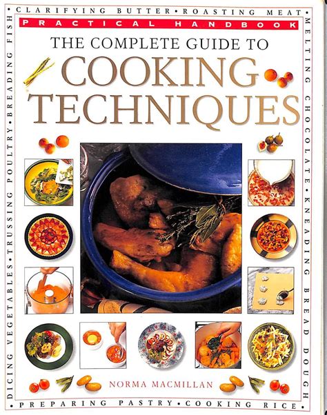 A book on cooking techniques