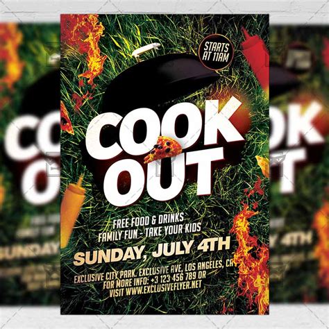 Cookout Flyer Design Tips