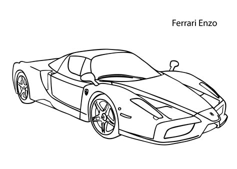 Cool Car Coloring Pages