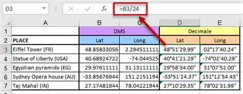 Coordinate Converter Excel Free