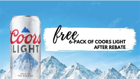 Coors Light Rebate Image 6