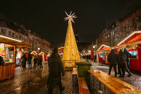 Copenhagen Christmas Market stalls