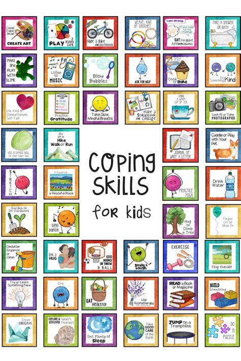 Coping skills printable