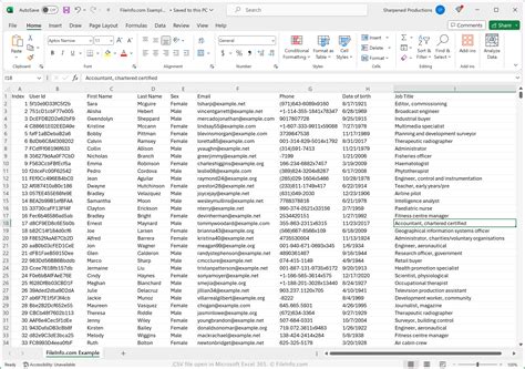 Copy Data to CSV in Excel Method 1