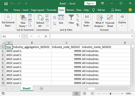 Copy Data to CSV in Excel Gallery 3