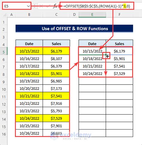 Copying every other row in Excel for data manipulation