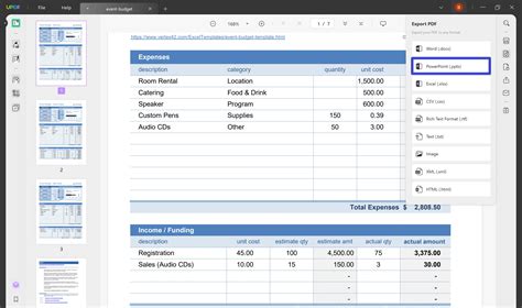 Copy Excel to PowerPoint using Export