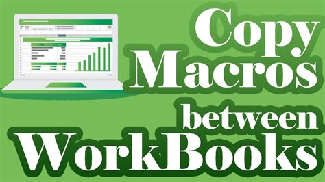 Copy Macros Between Workbooks