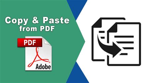 Copy and Paste using Adobe Acrobat