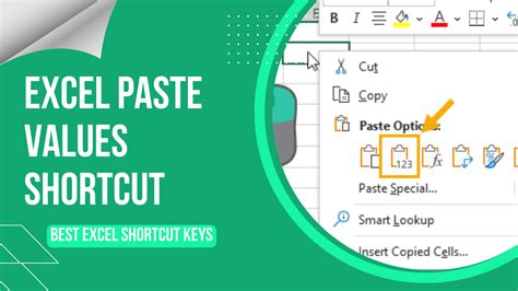 Copy and Paste in Excel