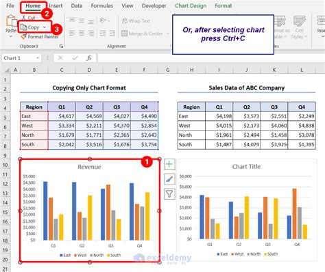 Copy paste Excel graph