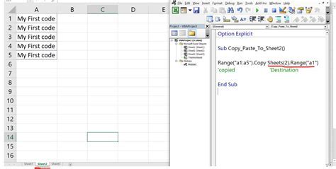 Copy Paste Range VBA