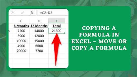 Copy Values Excel Formula