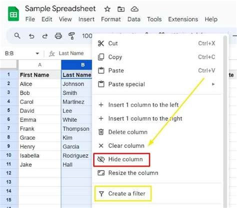 Copy Visible Cells Only In Google Sheets Easily